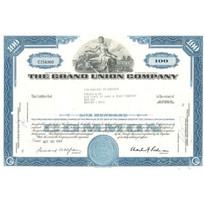 The Grand Union Cy (Titre 100 Act 5$)