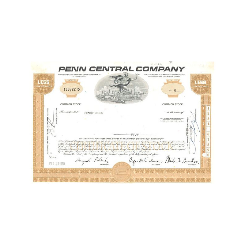 Penn Central Cy (Titre 05 Act)