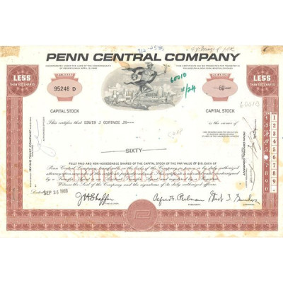 Penn Central Cy (Titre 60 Act)