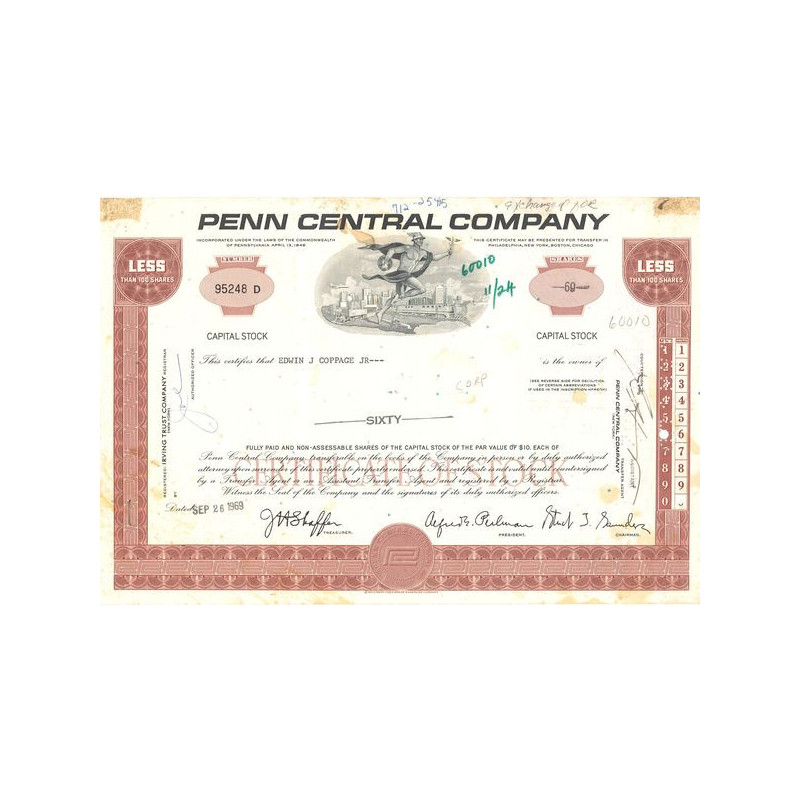 Penn Central Cy (Titre 60 Act)