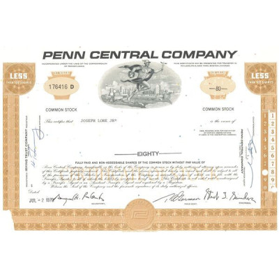Penn Central Cy (Titre 80 Act)