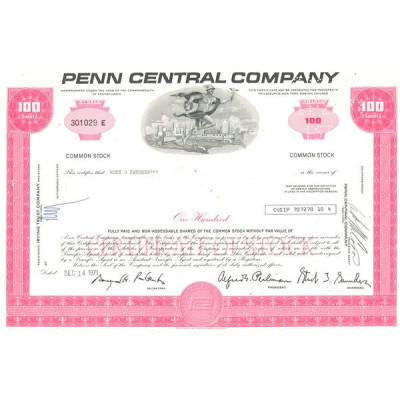Penn Central Cy (Titre 100 Act)