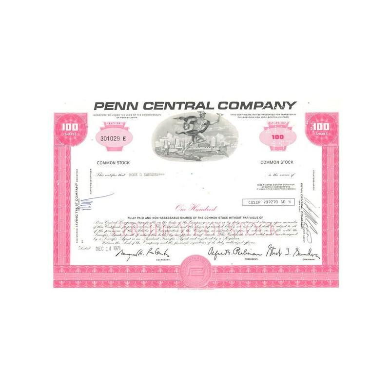 Penn Central Cy (Titre 100 Act)