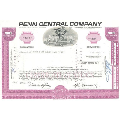 Penn Central Cy (Titre 200 Act)