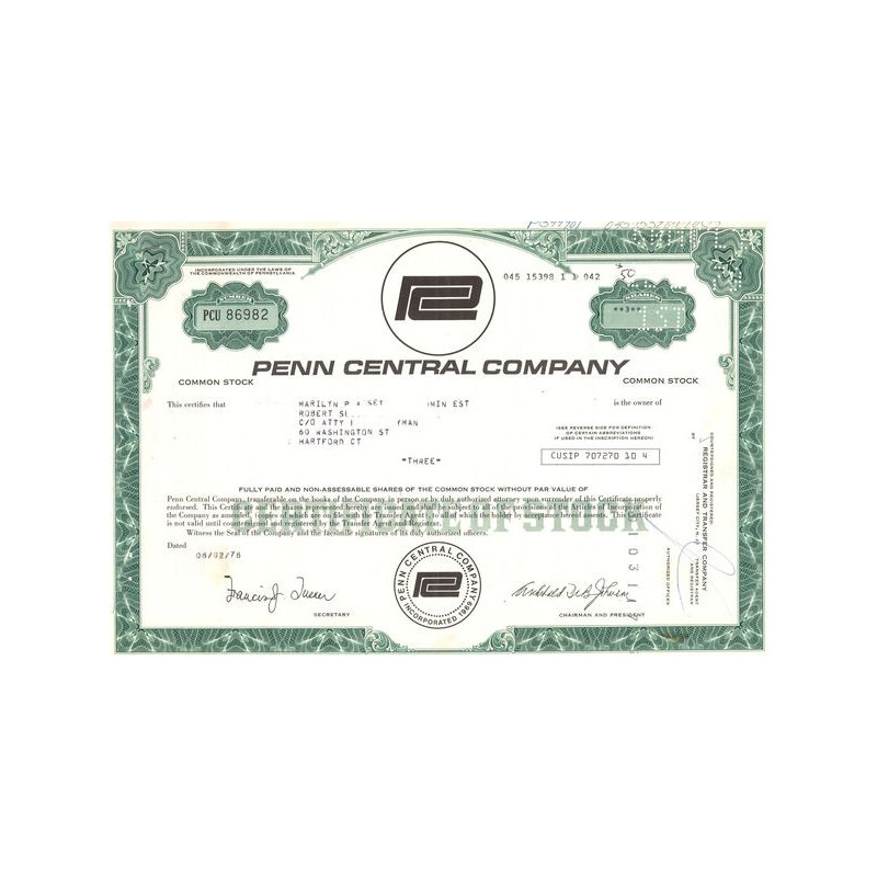 Penn Central Cy (Titre 03 Act)(Modele 2)