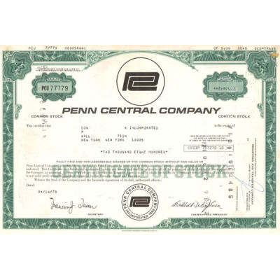 Penn Central Cy (Titre 2800 Act)(Modele 2)