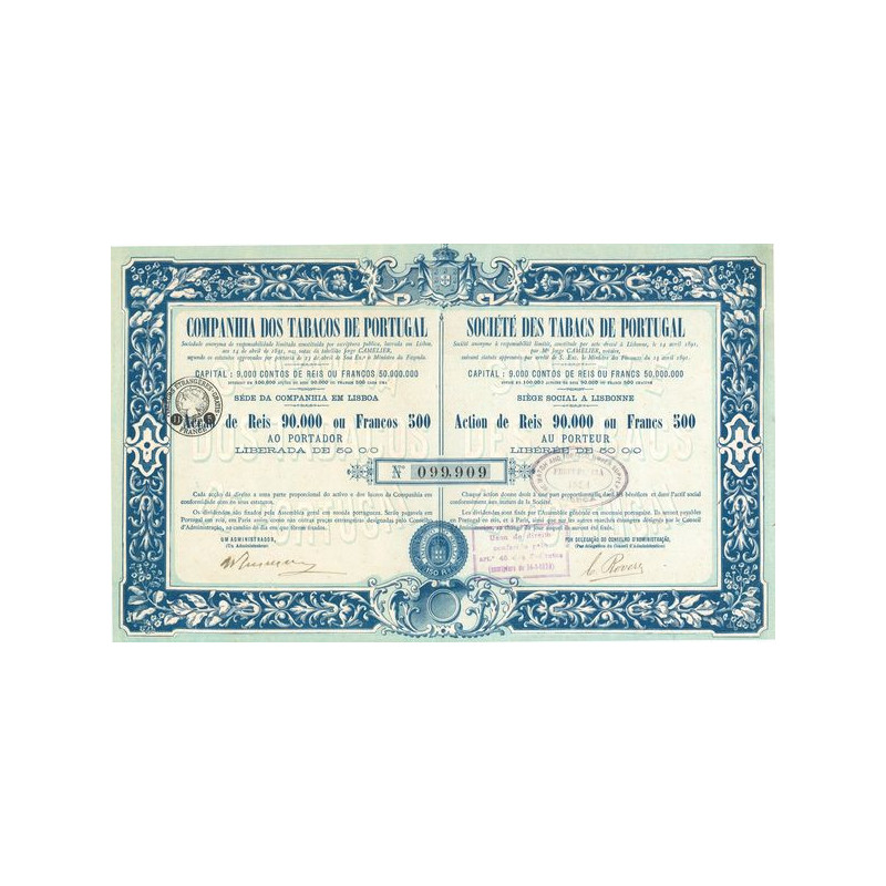 Sté des Tabacs de Portugal (Act 500 F)