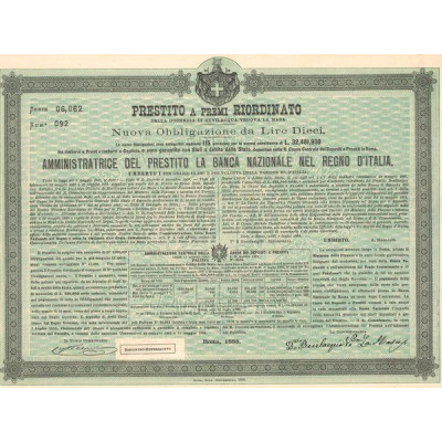 Prestito a Premi Riordinato (Obl 10 £)