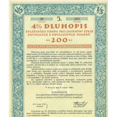 4% Dluhopis (Act 200 Kc)