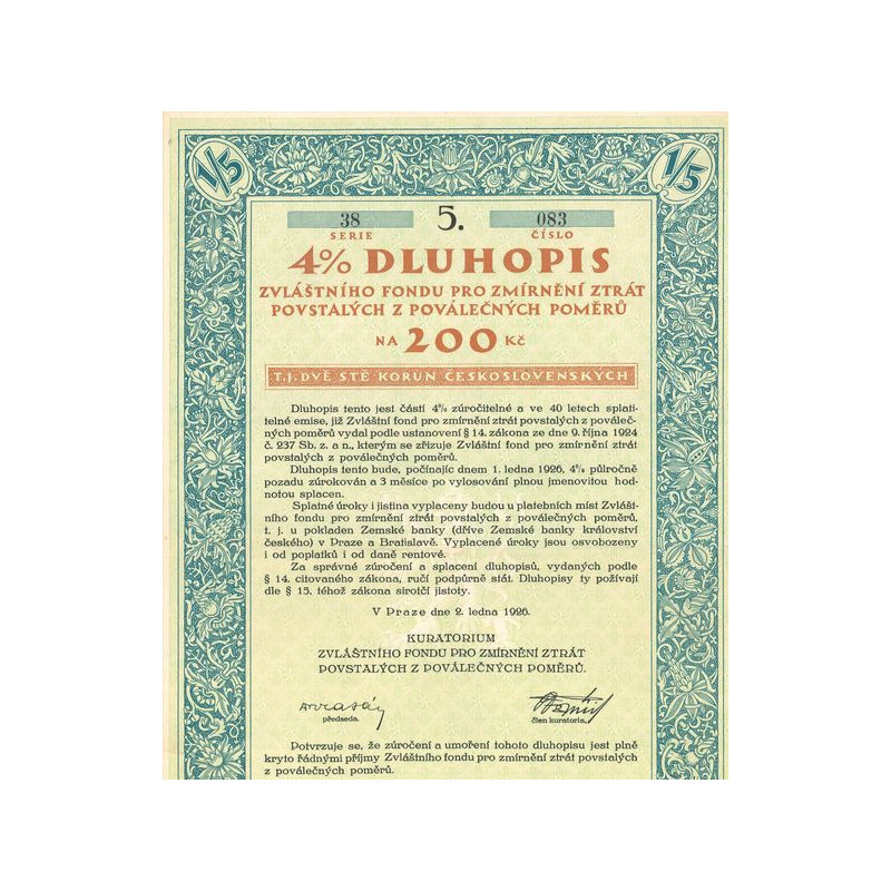 4% Dluhopis (Act 200 Kc)