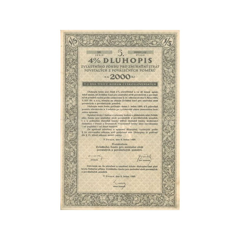 4% Dluhopis (Act 2000 Kc)