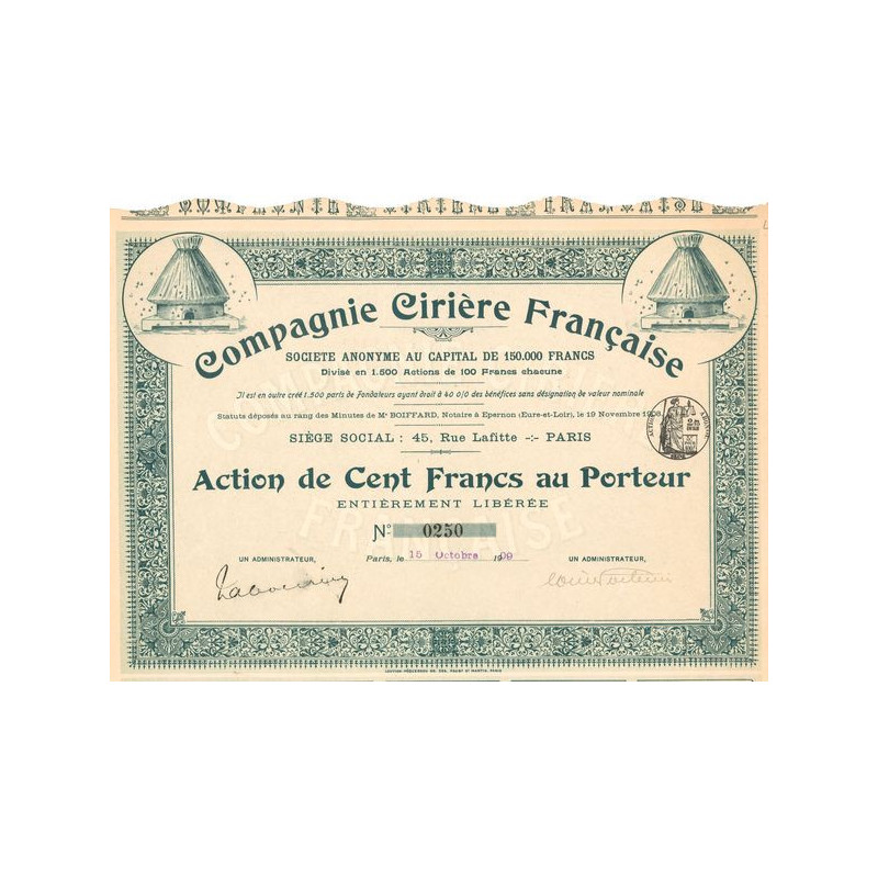 Cie Cirière Française (Act 100 F)