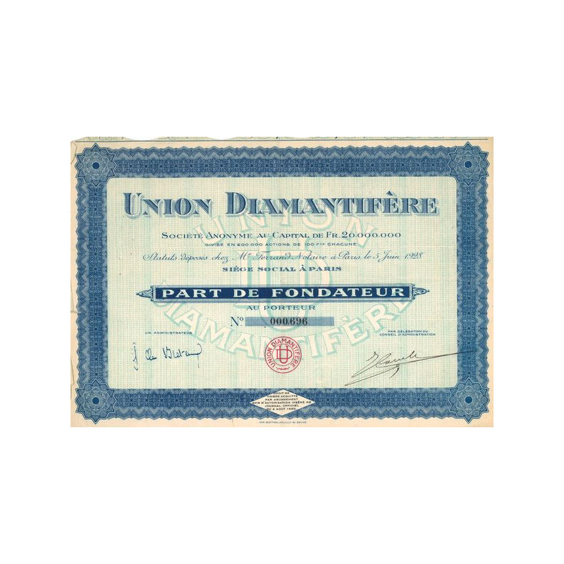 Union Diamantifère (PF)