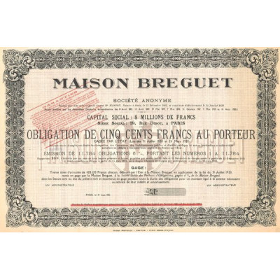 Maison Breguet (Obl 500 F)