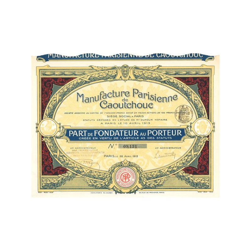 Manufacture Parisienne de Caoutchouc (PF)