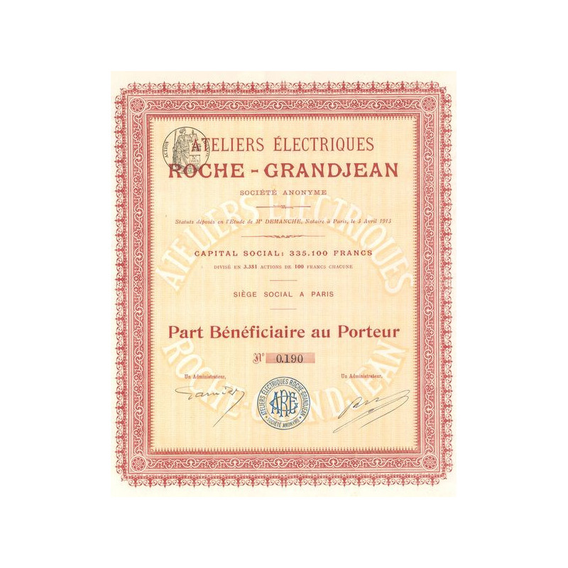 Ateliers Electriques Roche-Grandjean (PB)