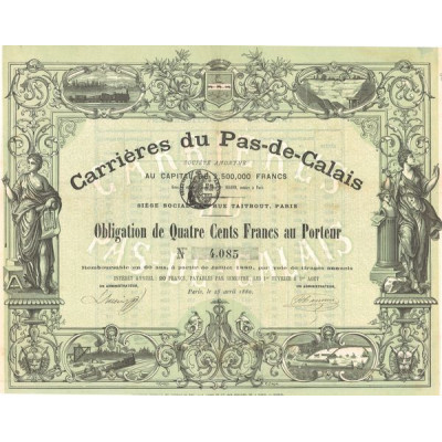 Carrières du Pas-de-Calais (Obl 400 F)