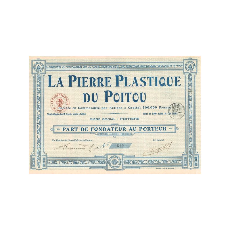La Pierre Plastique du Poitou (PF)