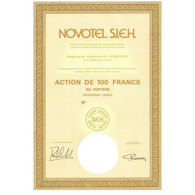 Novotel S.I.E.H. (Blanquette) (Act 100 F)