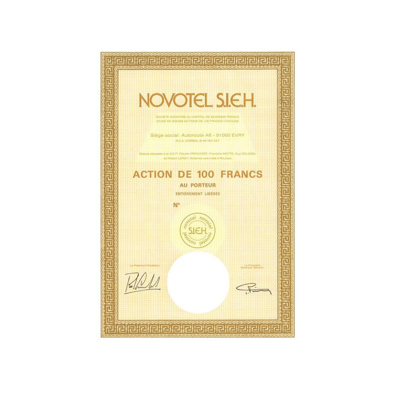 Novotel S.I.E.H. (Blanquette) (Act 100 F)