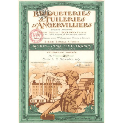 Briqueteries et Tuileries d'Angervilliers (Act 500 F)
