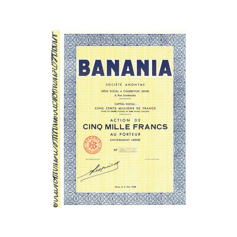 Banania (Blanquette) (Act 5000 F)