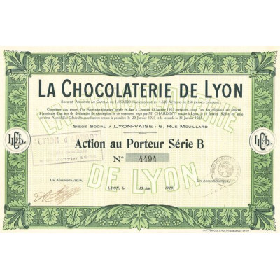 La Chocolaterie de Lyon (Act B)