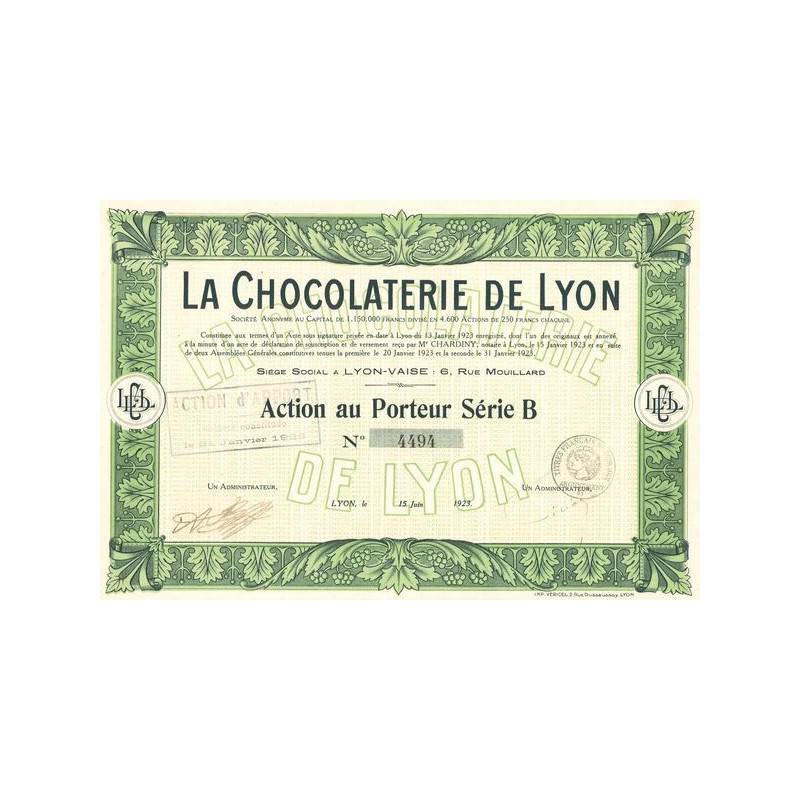 La Chocolaterie de Lyon (Act B)
