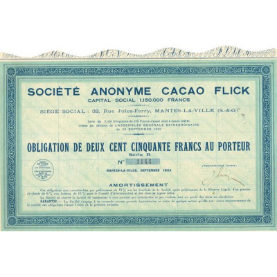 S.A. Cacao Flick (Obl 250 F)