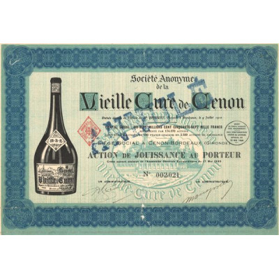 S.A. de la Vieille Cure de Cenon (Act Jouissance)