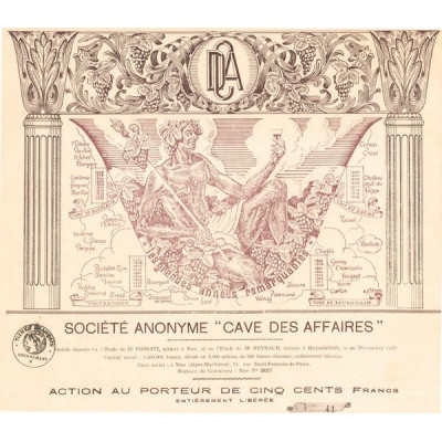 S.A. Cave des Affaires (Act 500 F)