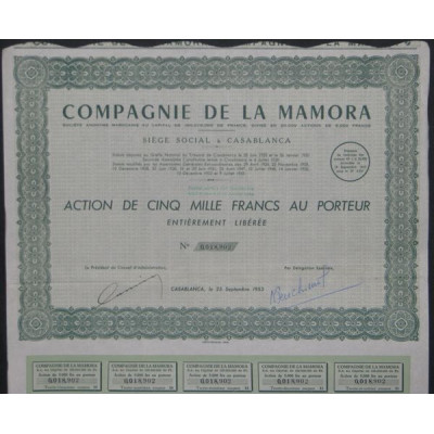 Cie de la Mamora