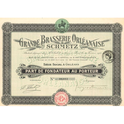 Grande Brasserie Orléanaise Schmetz (PF)