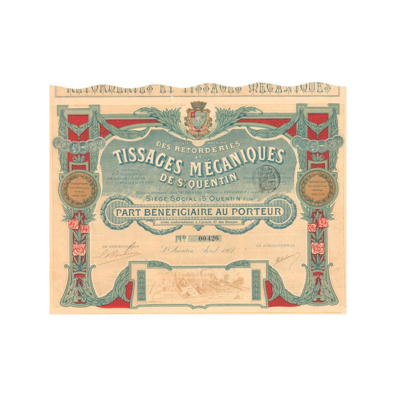 S.A. des Retorderies et Tissages Mécaniques de St.Quentin (PB)