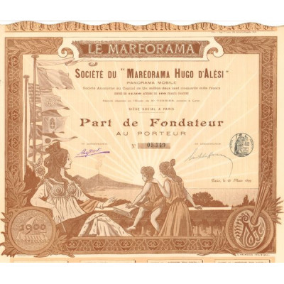 Sté du "Maréorama Hugo d'Alési" - Panorama Mobile (PF)