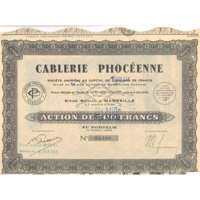 Cablerie Phocéenne (Act 6000 F)