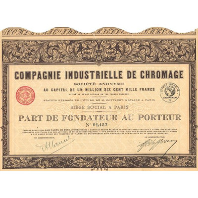 Compagnie Industrielle de Chromage (PF)