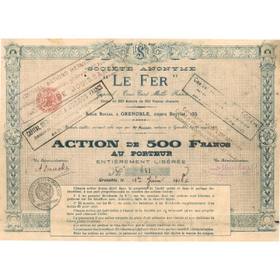 S.A. "Le FER" (Act 500 F)
