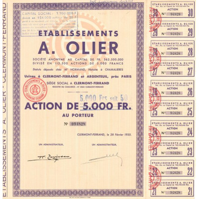 Ets A. Olier (Act 5000 F)
