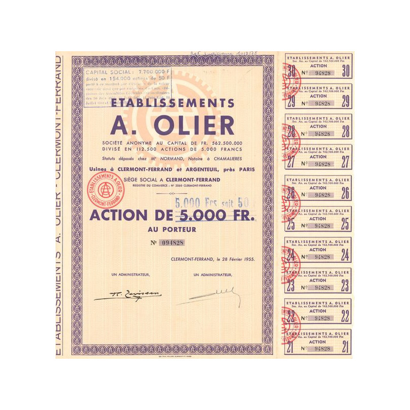 Ets A. Olier (Act 5000 F)