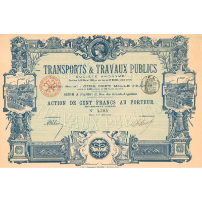 Transports & Travaux publics (Act 100 F)