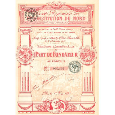 Sté Régionale de Reconstitution du Nord (PF)