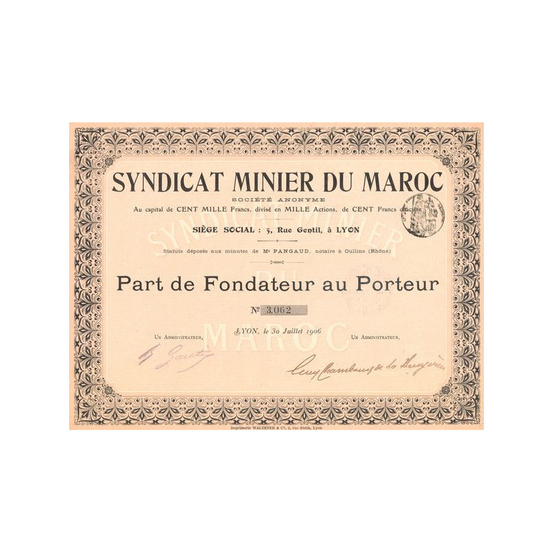 Syndicat Minier du Maroc (PF)