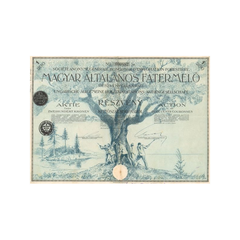 S.A. Gale Hongroise d'Exploitation Forestière (Act 200 Couronnes)