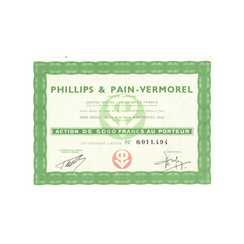 Phillips & Pain-Vermorel (Act 5000 F)
