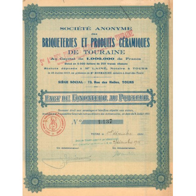 S.A. des Briqueteries et Produits Céramiques de Touraine (PF)