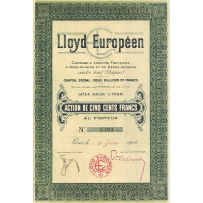 Lloyd Européen (Act 500 F)