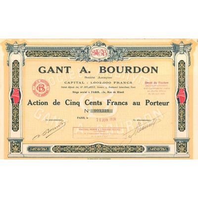 Gant A. Bourdon (Act 500 F)