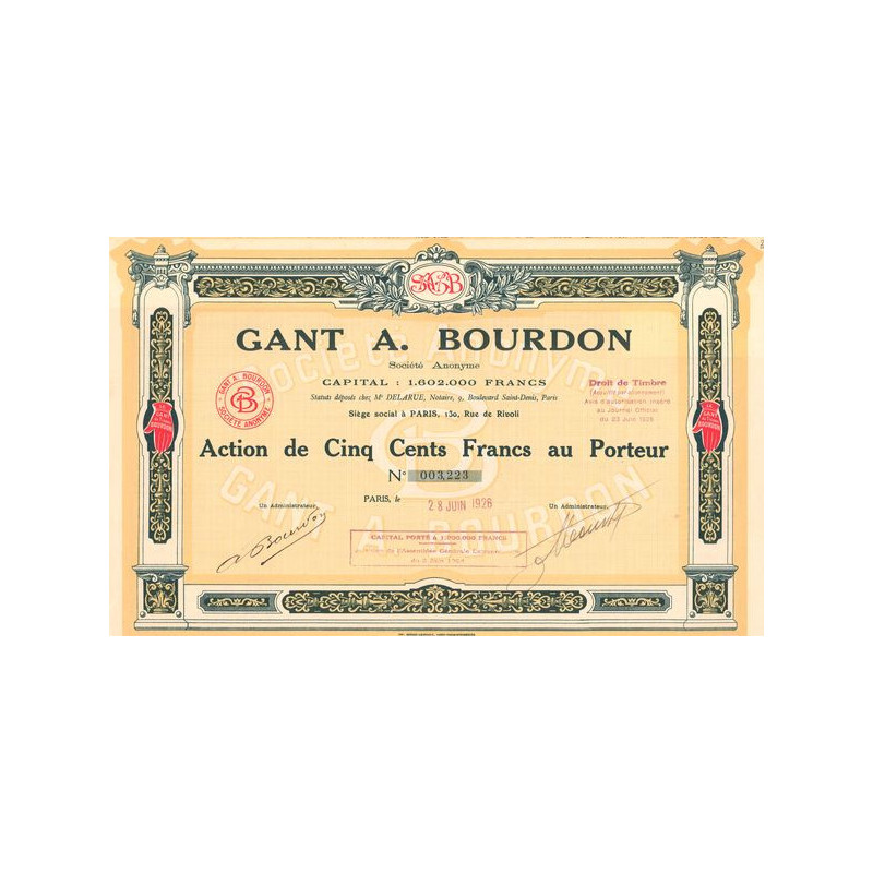 Gant A. Bourdon (Act 500 F)