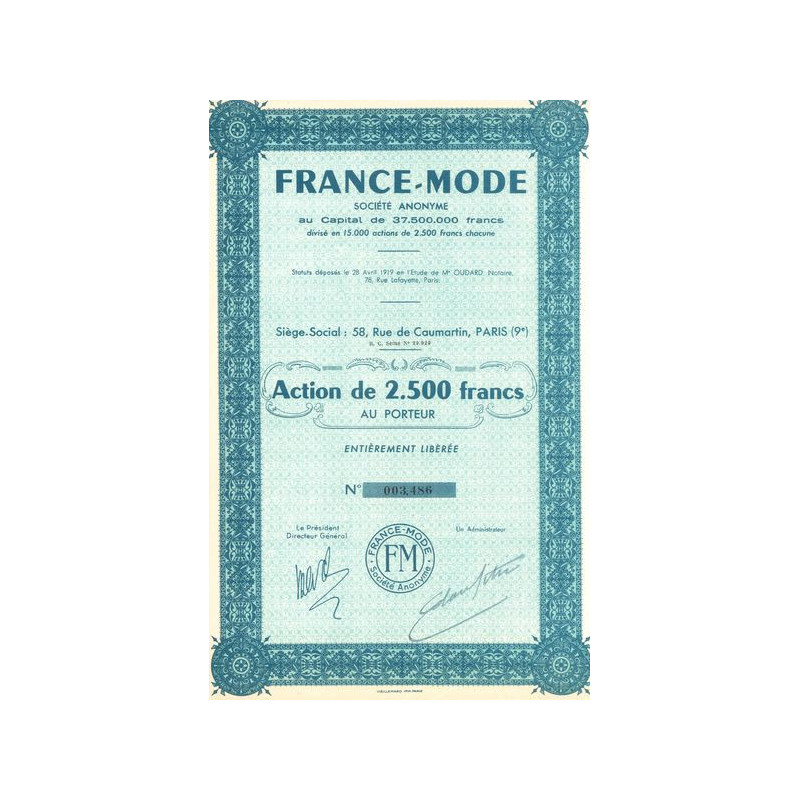 France-Mode (Act 2500 F)